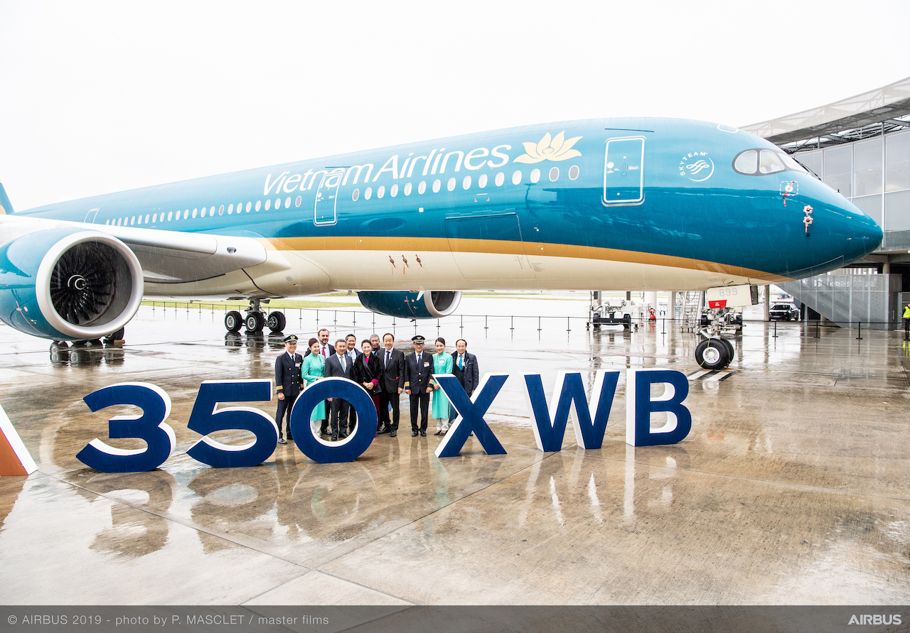 Tổng hợp với hơn 96 mô hình máy bay vietnam airlines a350 skyteam tuyệt ...